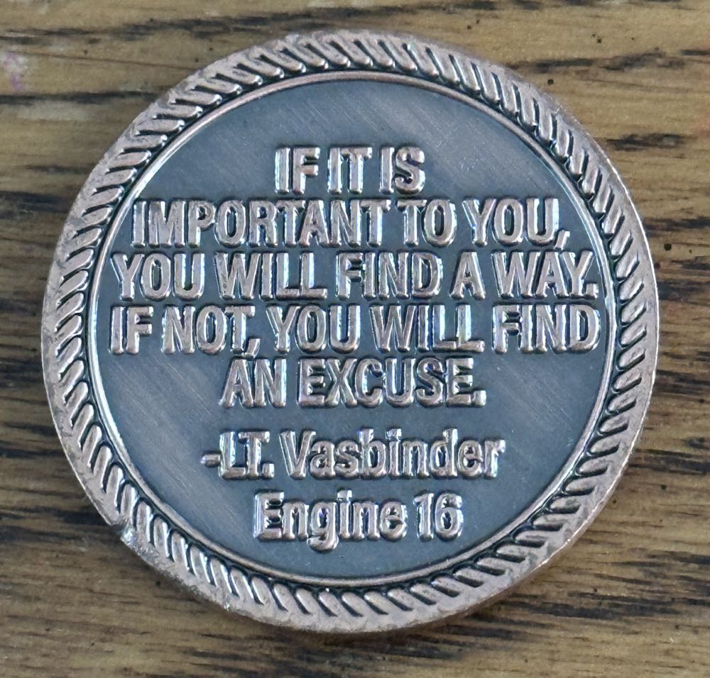 Columbus, OH Fire Station 16  coin collectible - Main Image 2