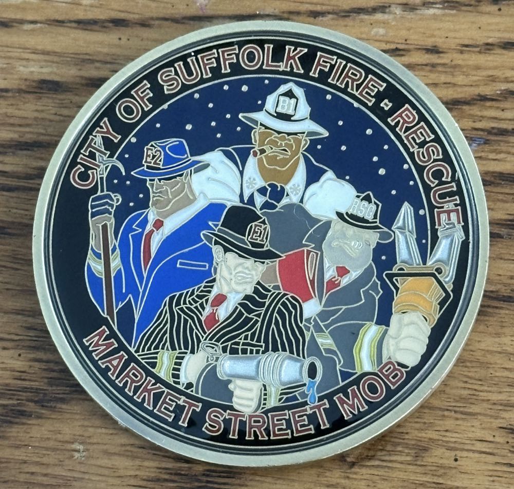 Suffolk, NC Station 1   coin collectible - Main Image 2