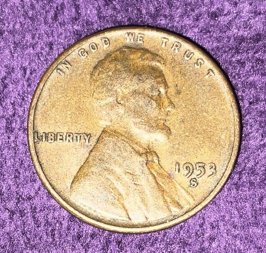 Penny 1953 Lincoln S 2  coin collectible - Main Image 3