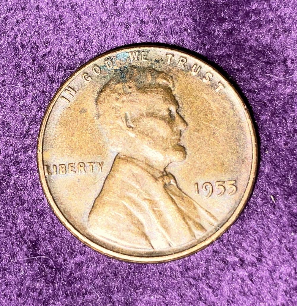 Penny 1955 Lincoln  1  coin collectible - Main Image 3