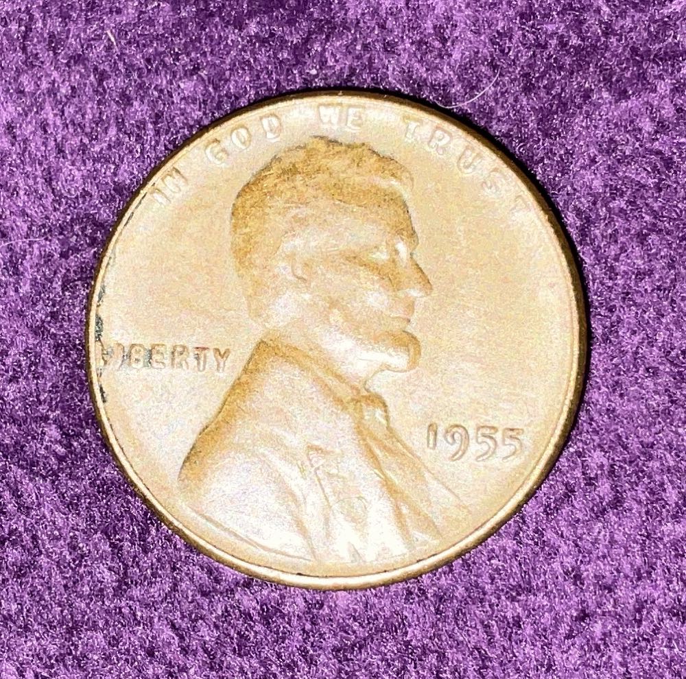 Penny 1955 Lincoln  3  coin collectible - Main Image 3