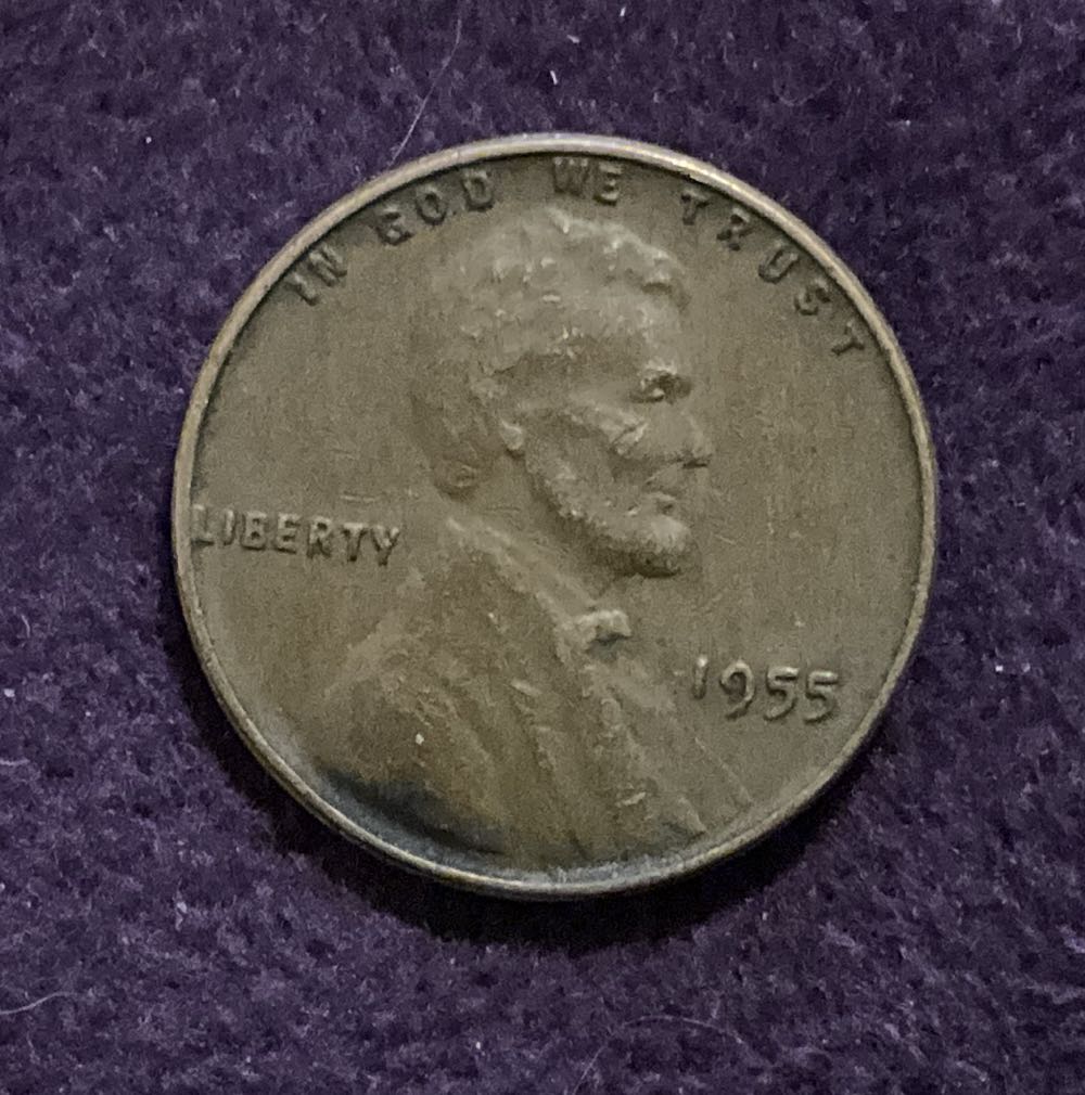 Penny 1955 Lincoln  4  coin collectible - Main Image 3
