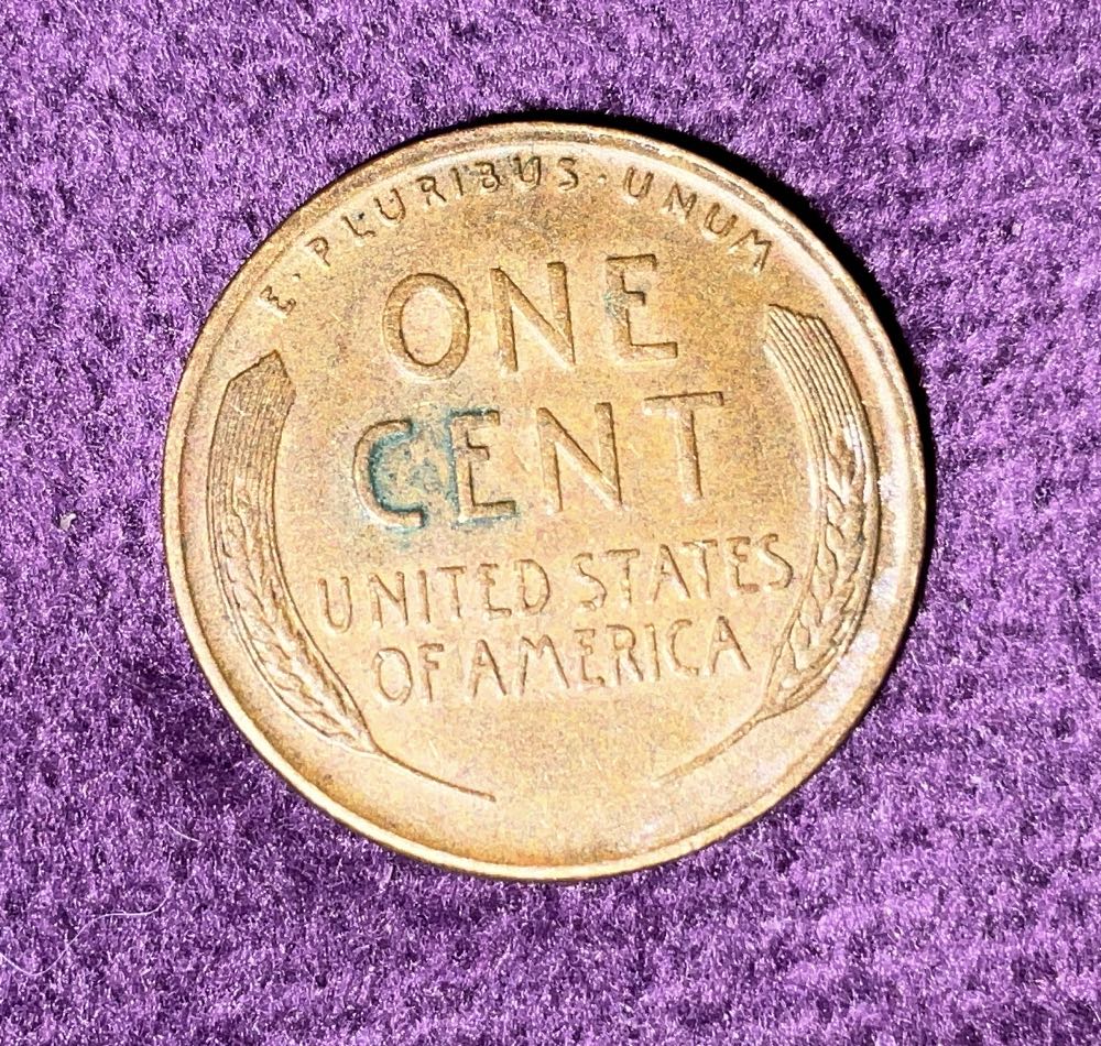 Penny 1955 Lincoln D 4  coin collectible - Main Image 4