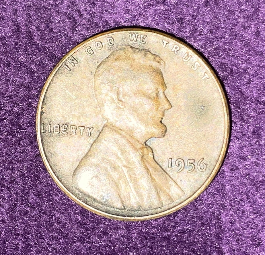 Penny 1956 Lincoln  1  coin collectible - Main Image 3