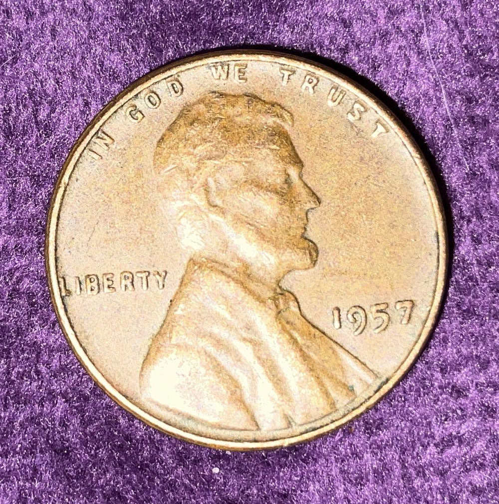 Penny 1957 Lincoln  1  coin collectible - Main Image 3