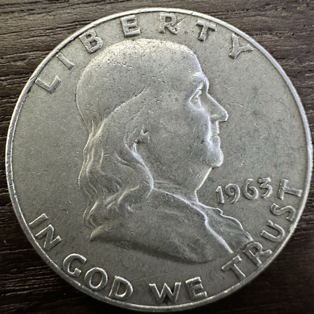 Franklin Half Dollar - 1948-1963  coin collectible - Main Image 3