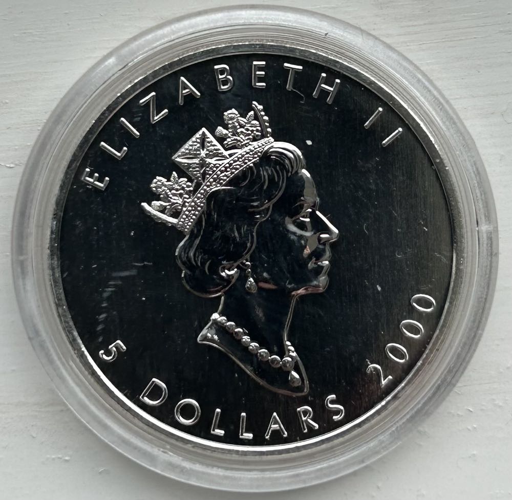 2000 Canadian Maple - Fireworks Privy  coin collectible - Main Image 2