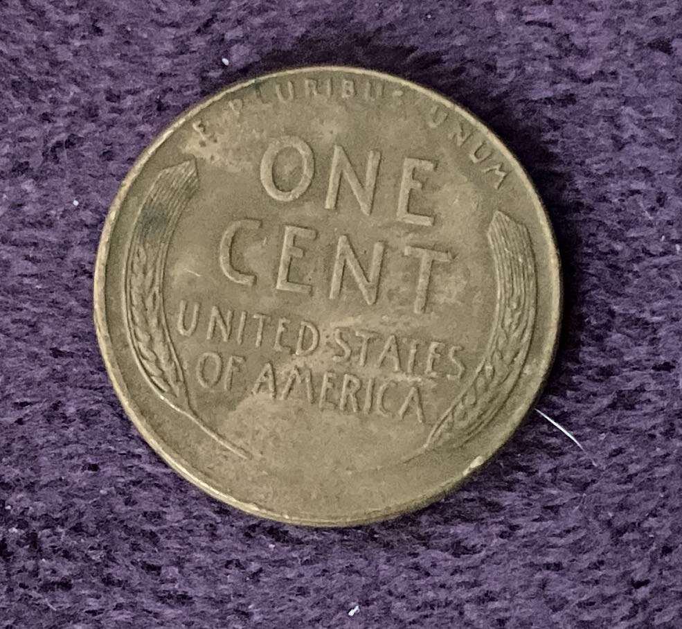 Penny 1958 Lincoln D  coin collectible - Main Image 2