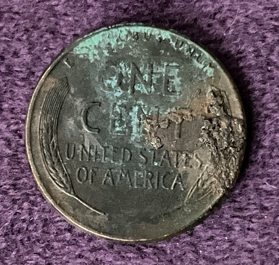 Penny 1958 Lincoln D  coin collectible - Main Image 2