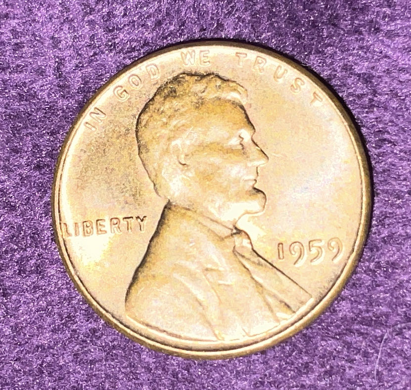 Penny 1959 Lincoln  coin collectible - Main Image 3
