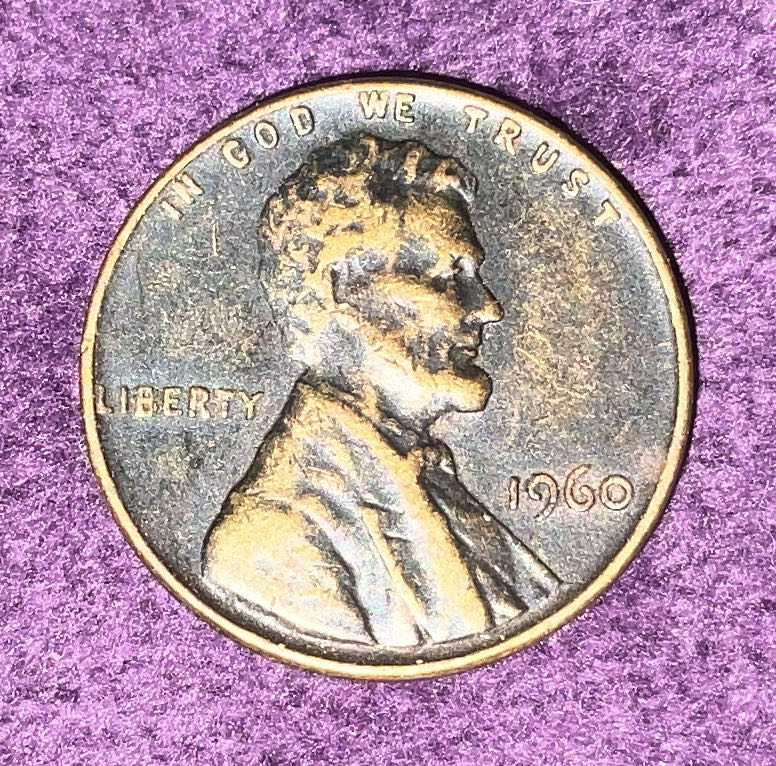 Penny 1960 Lincoln  coin collectible - Main Image 3