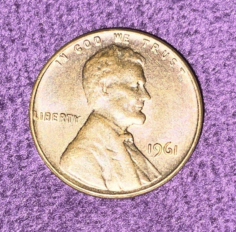 Penny 1961 Lincoln  coin collectible - Main Image 3