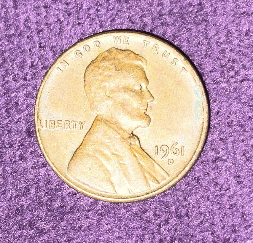 Penny 1961 Lincoln D  coin collectible - Main Image 3