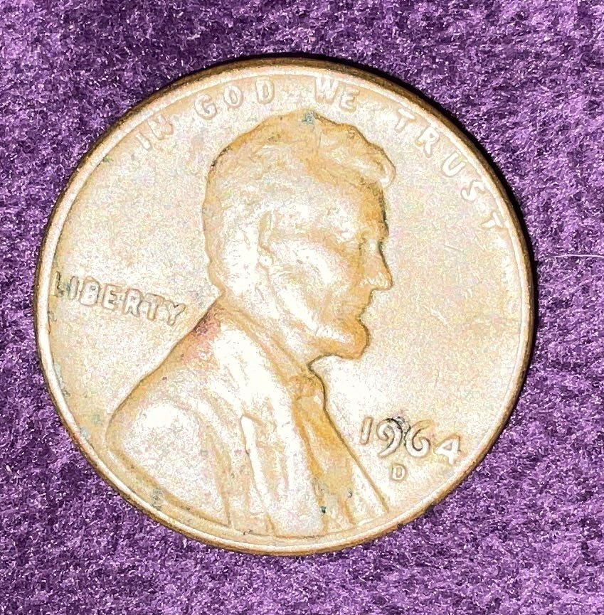 Penny 1964 Lincoln D  coin collectible - Main Image 3