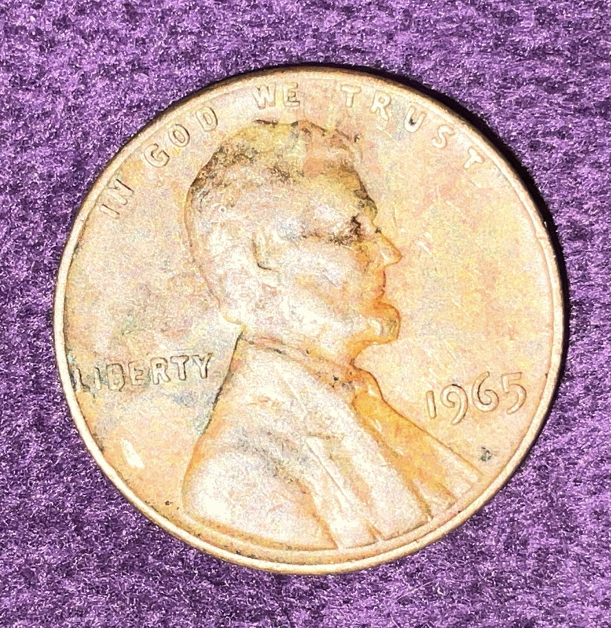 Penny 1965 Lincoln  coin collectible - Main Image 3