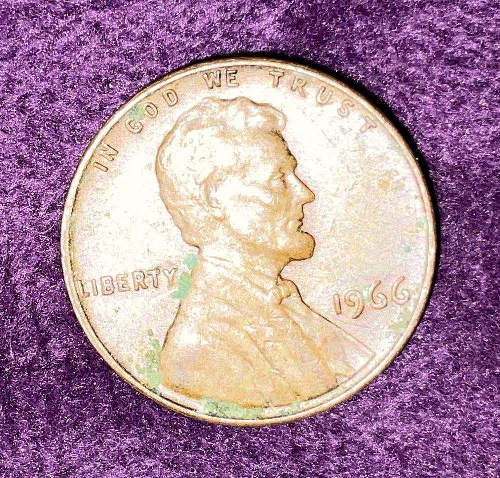 Penny 1966 Lincoln  coin collectible - Main Image 3