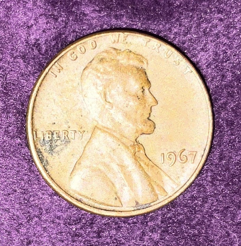 Penny 1967 Lincoln  coin collectible - Main Image 3