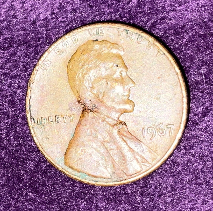 Penny 1967 Lincoln  coin collectible - Main Image 3