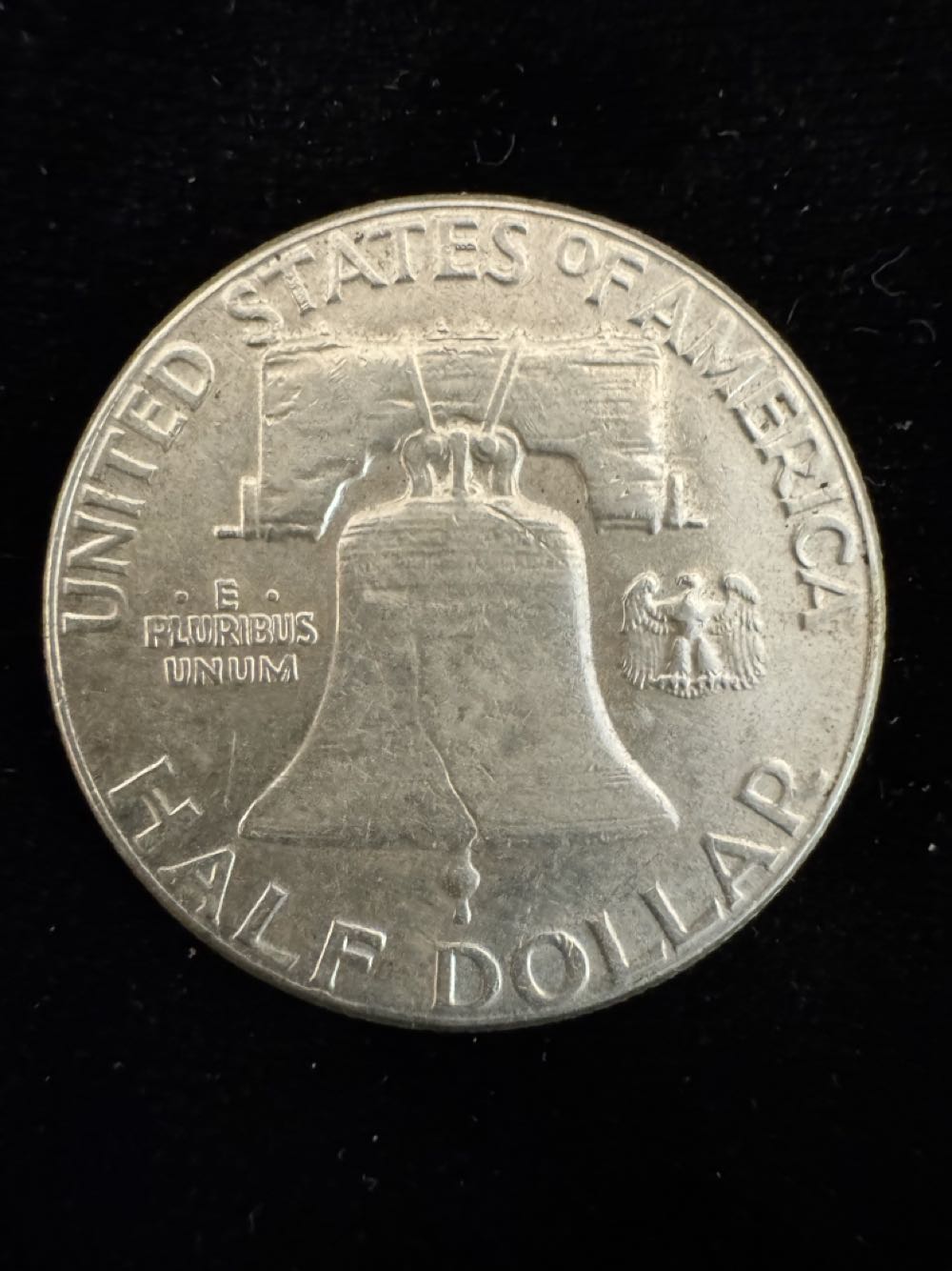 Franklin Silver Half Dollar  coin collectible - Main Image 2