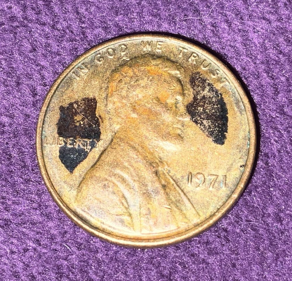 Penny 1971 Lincoln  coin collectible - Main Image 3
