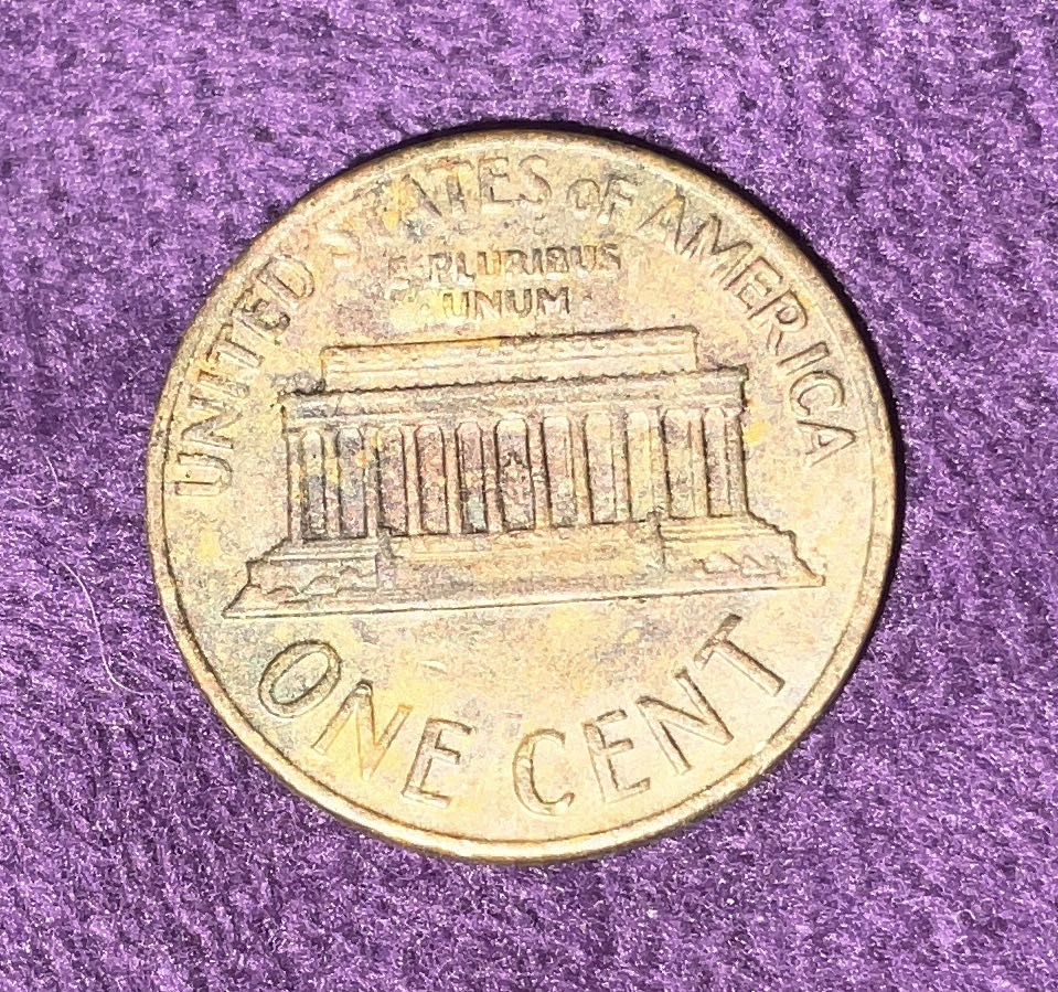 Penny 1971 Lincoln D  coin collectible - Main Image 4