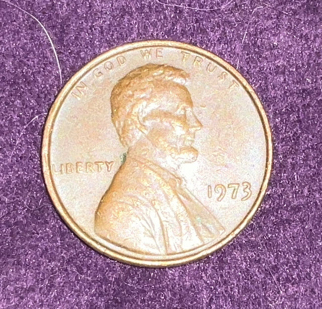 Penny 1973 Lincoln  coin collectible - Main Image 3