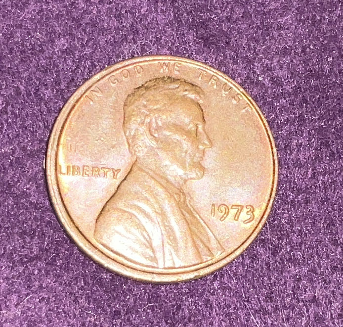 Penny 1973 Lincoln  coin collectible - Main Image 3