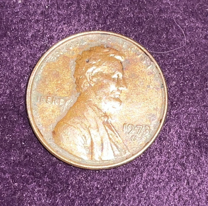Penny 1973 Lincoln S  coin collectible - Main Image 3