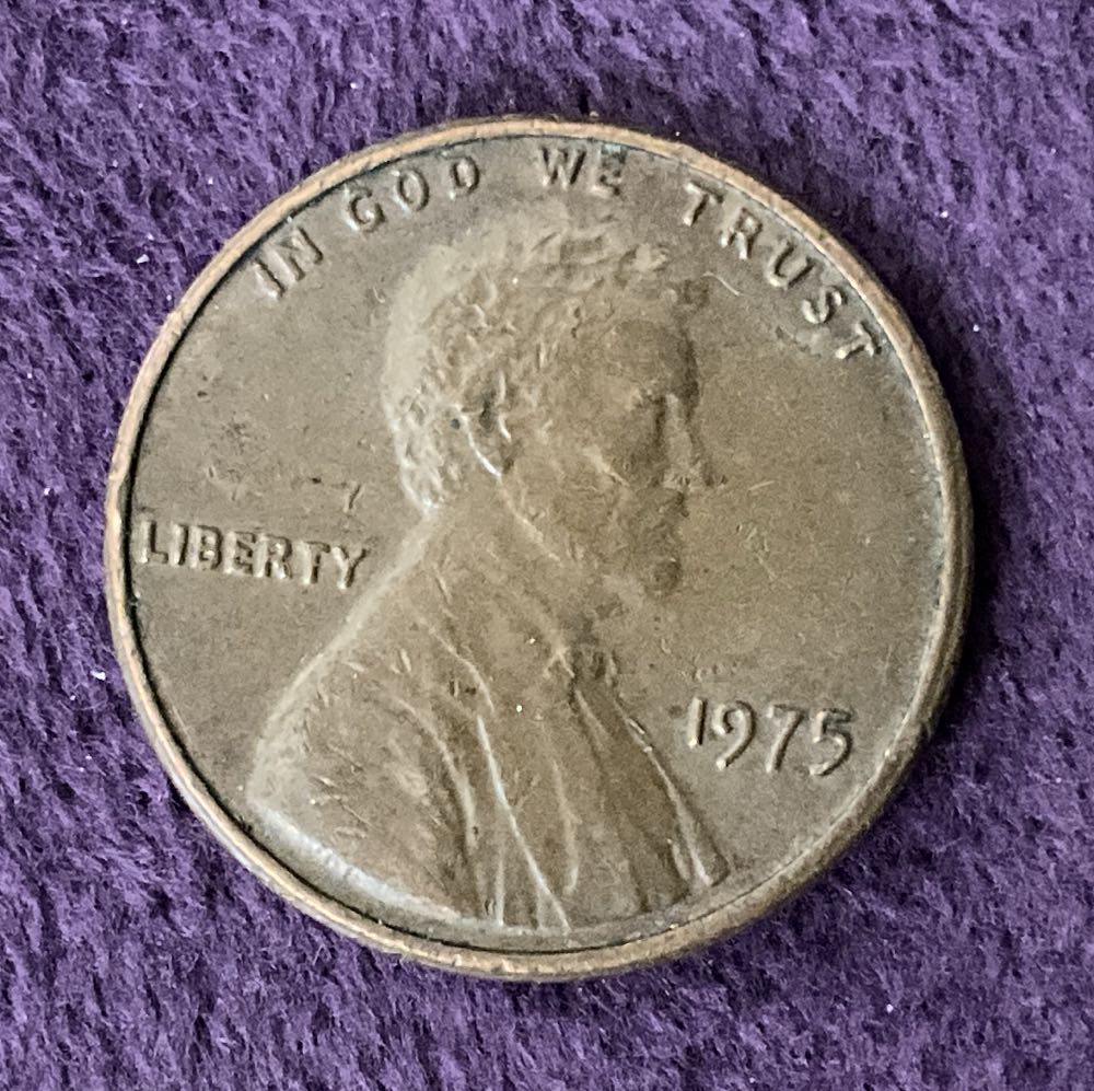 Penny 1975 Lincoln  coin collectible - Main Image 3