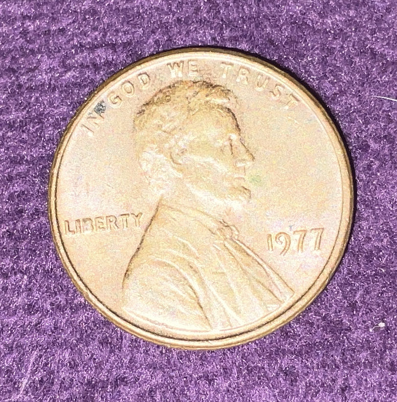 Penny 1977 Lincoln  coin collectible - Main Image 3