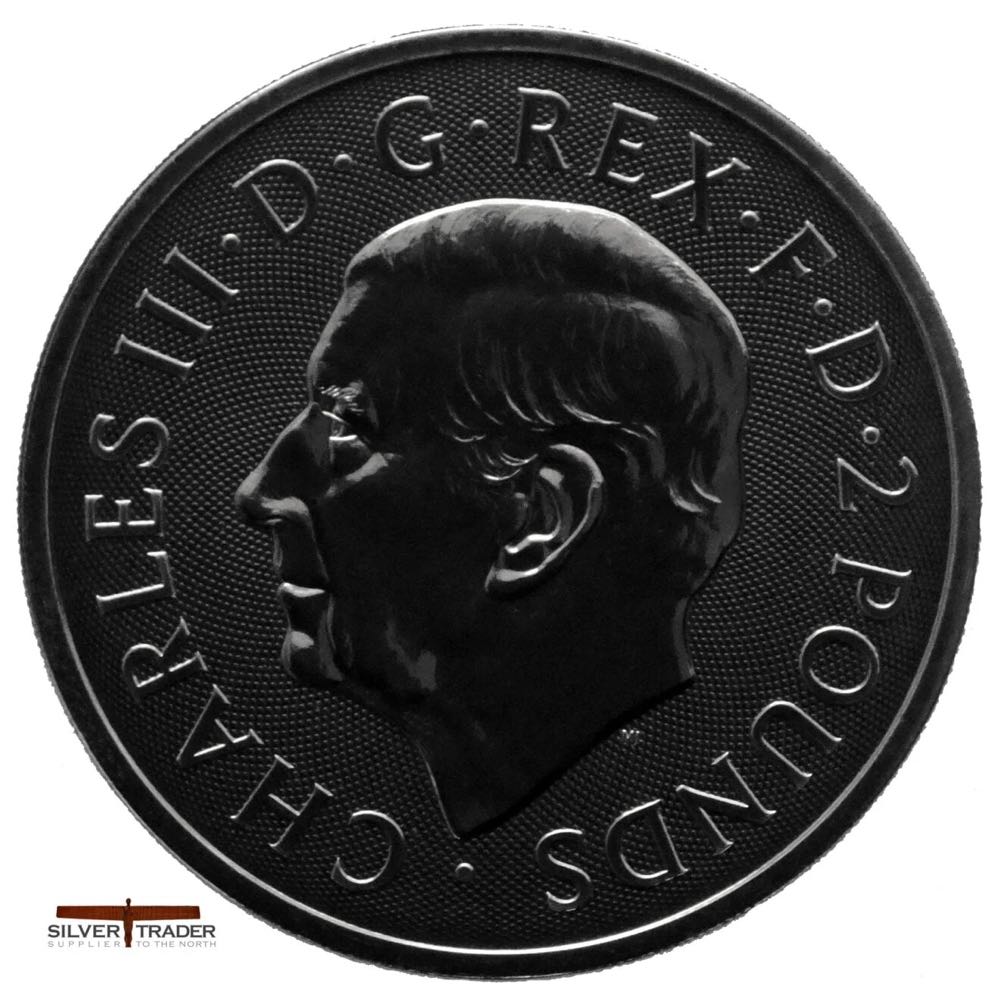 George And The Dragon Silver Bullion  coin collectible - Main Image 2