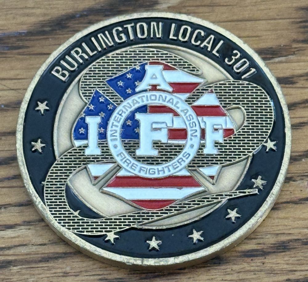 Burlington, IA Local 301  coin collectible - Main Image 2
