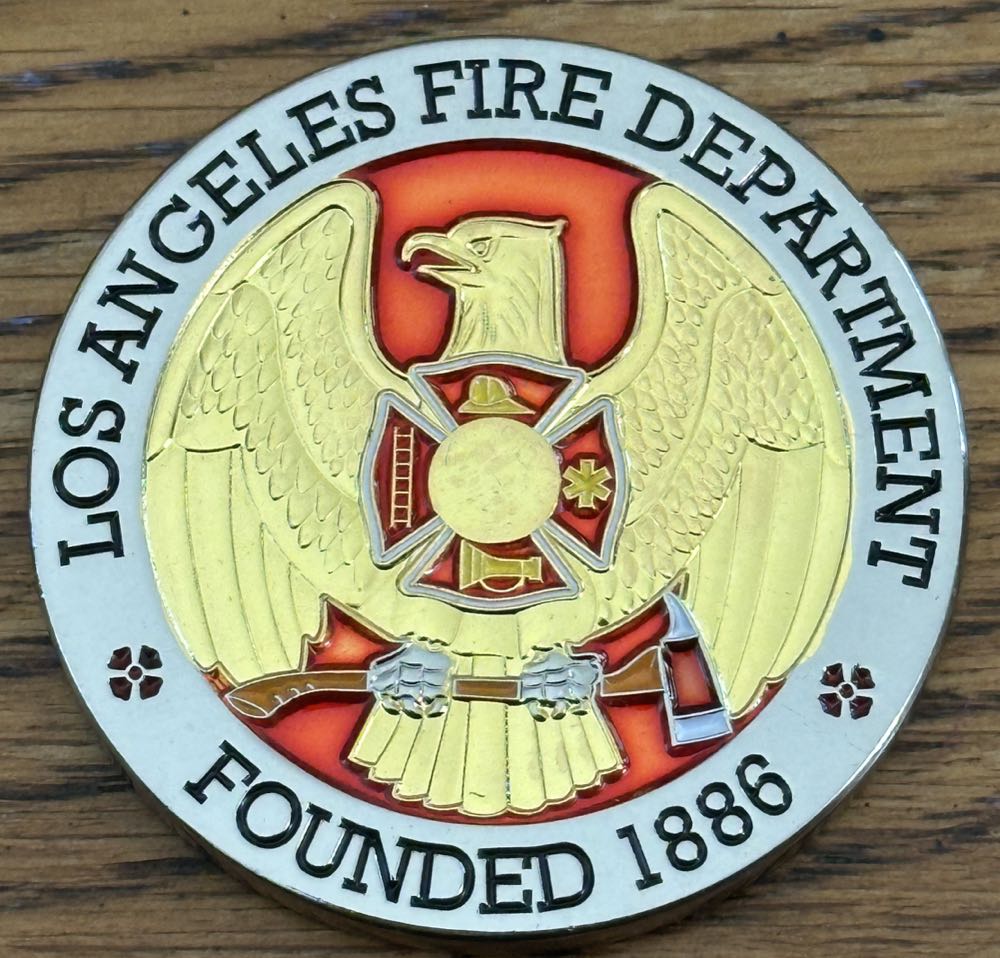 LAFD  coin collectible - Main Image 2