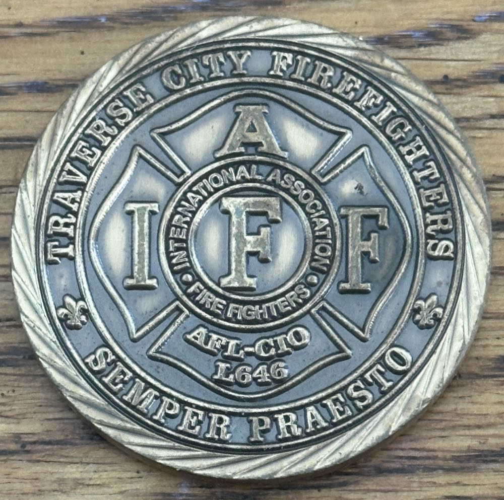 Traverse Coty, MI Local 646  coin collectible - Main Image 2