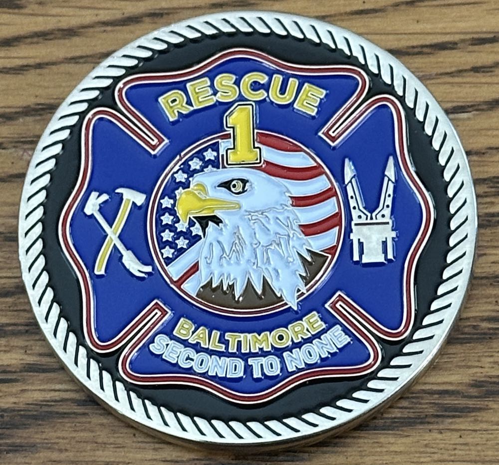 Balto City Steadman / Rescue 1  coin collectible - Main Image 2