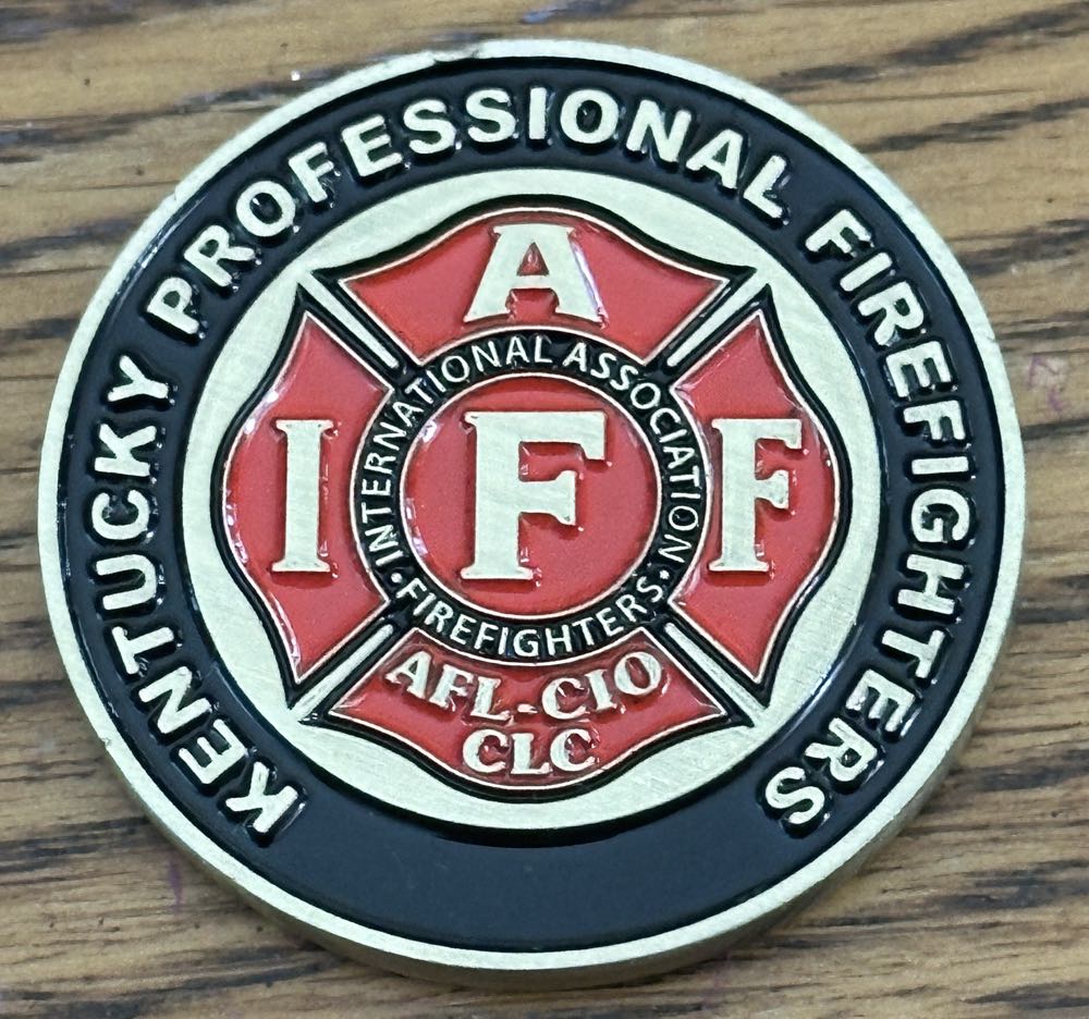Kentucky Professionals Firefighters  coin collectible - Main Image 2