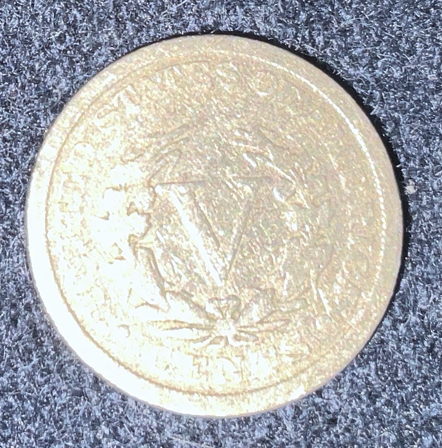 Nickel Liberty 1904 1  coin collectible - Main Image 4