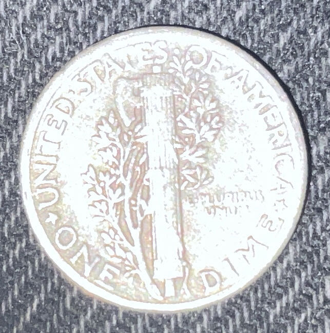 Dime 1942 Mercury W  coin collectible - Main Image 4