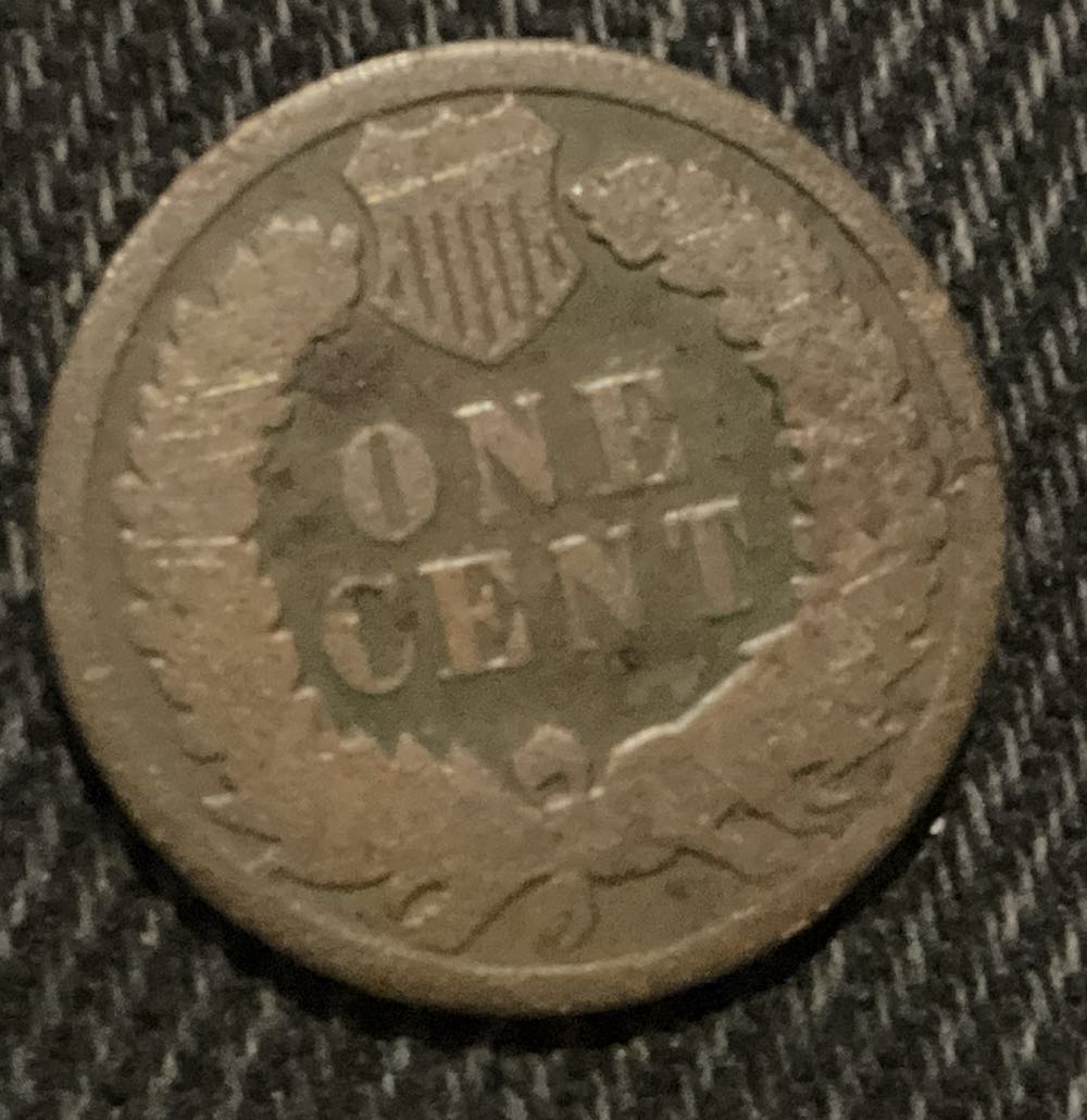 Penny 1885 Indian Head  coin collectible - Main Image 4