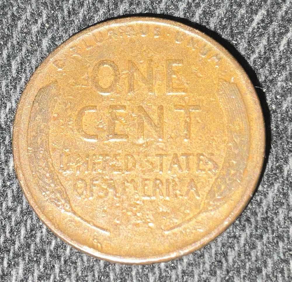 Penny 1938 Lincoln  5  coin collectible - Main Image 4