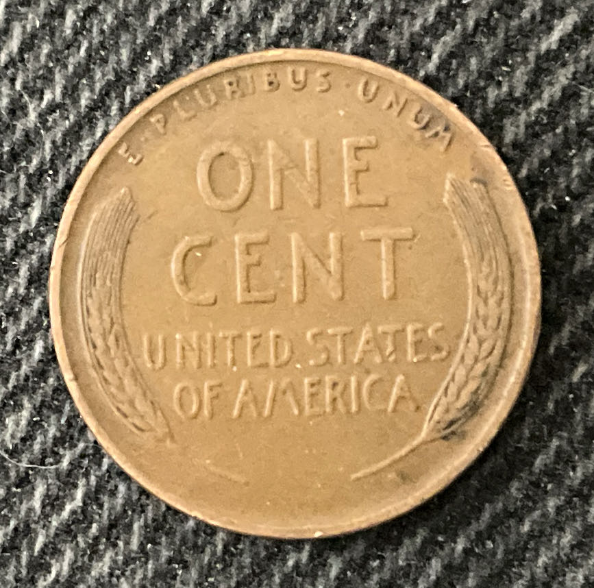 Penny 1938 Lincoln  6  coin collectible - Main Image 2