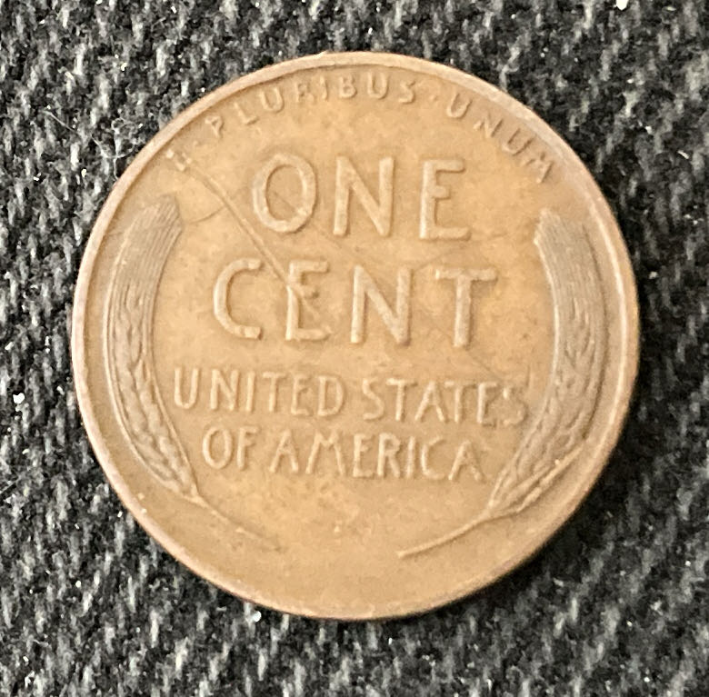 Penny 1938 Lincoln D  1  coin collectible - Main Image 2