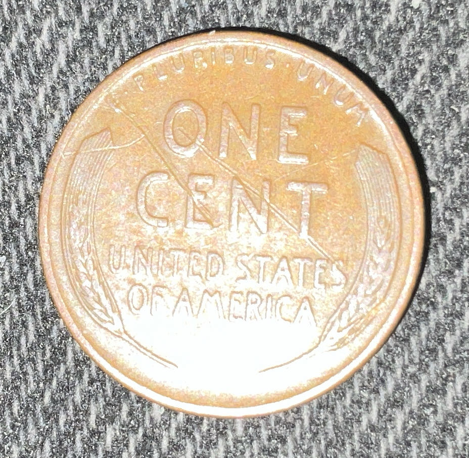 Penny 1938 Lincoln D  1  coin collectible - Main Image 4