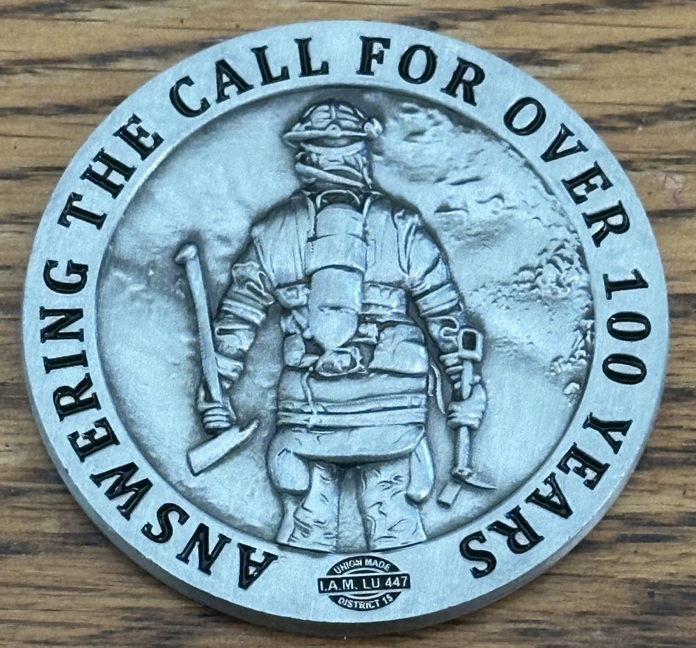 IAFF 100th  coin collectible - Main Image 2