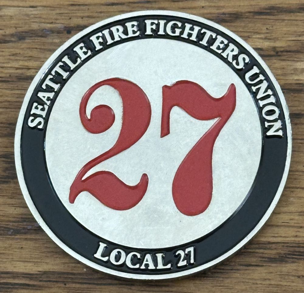 Seattle Local 27  coin collectible - Main Image 2
