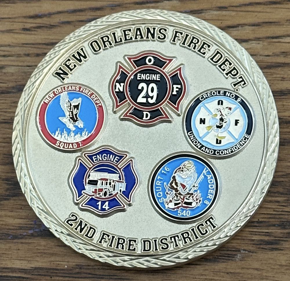 NOLA District 2  coin collectible - Main Image 2