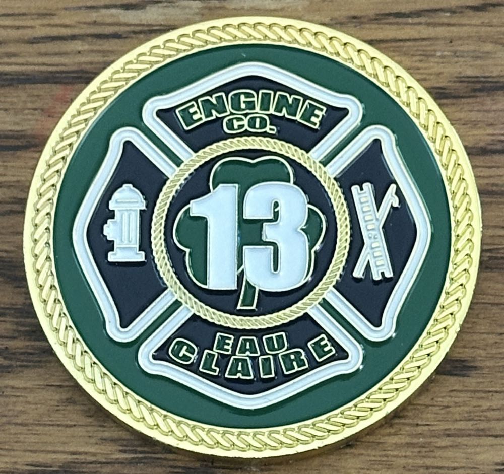 Columbia, SC Engine 13  coin collectible - Main Image 2