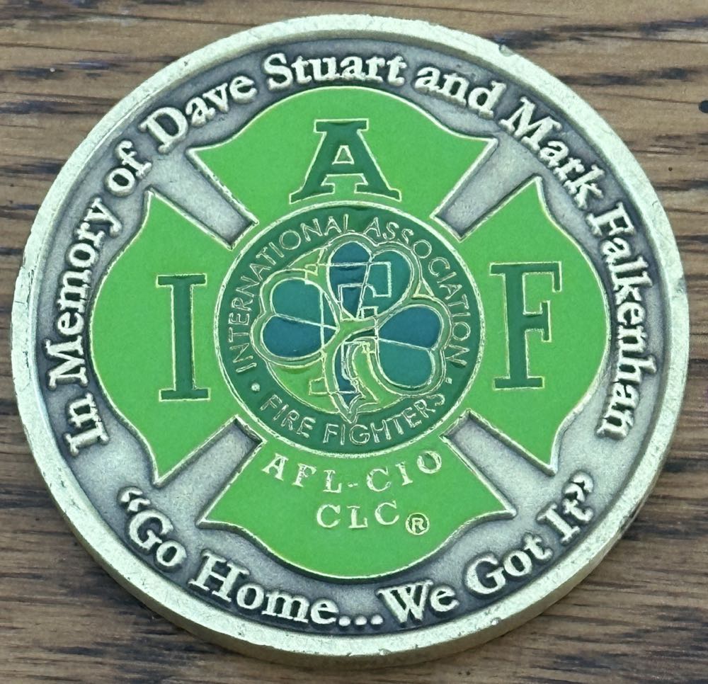 BCoFD Station 16  coin collectible - Main Image 2