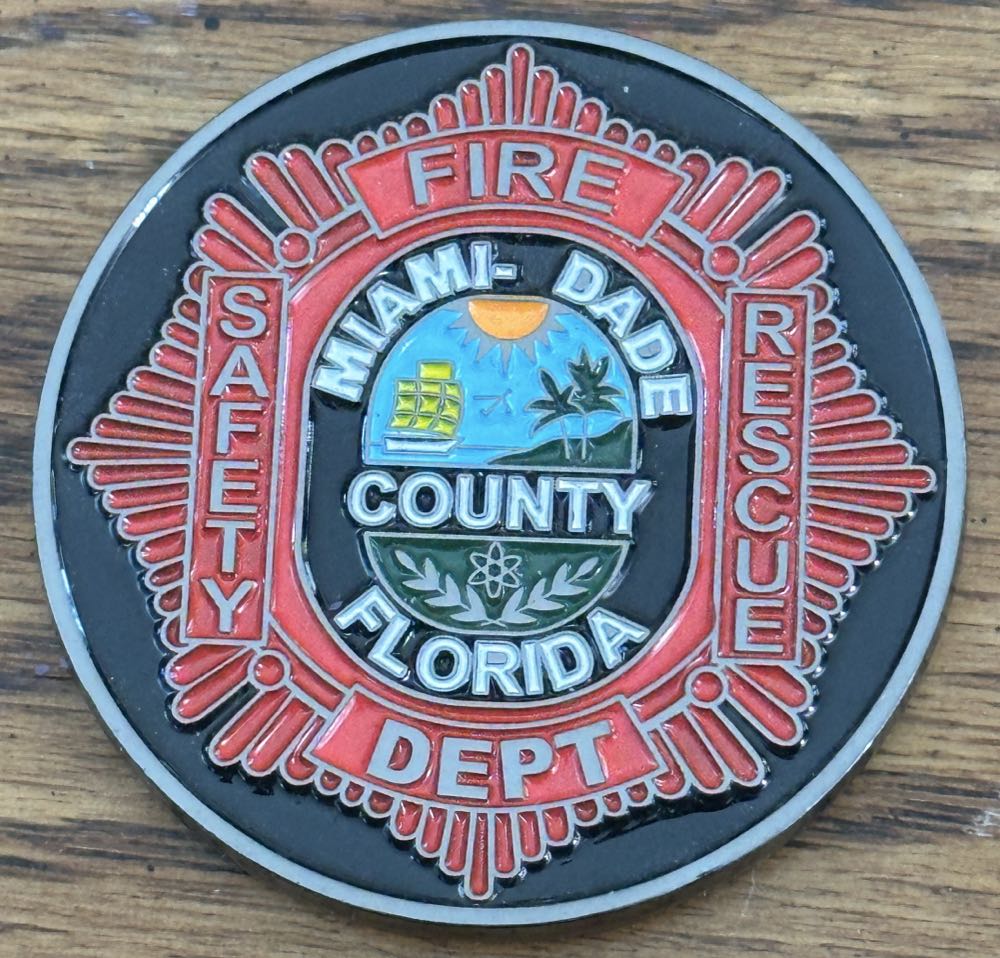 Miami Dade “Liberty City” 2  coin collectible - Main Image 2