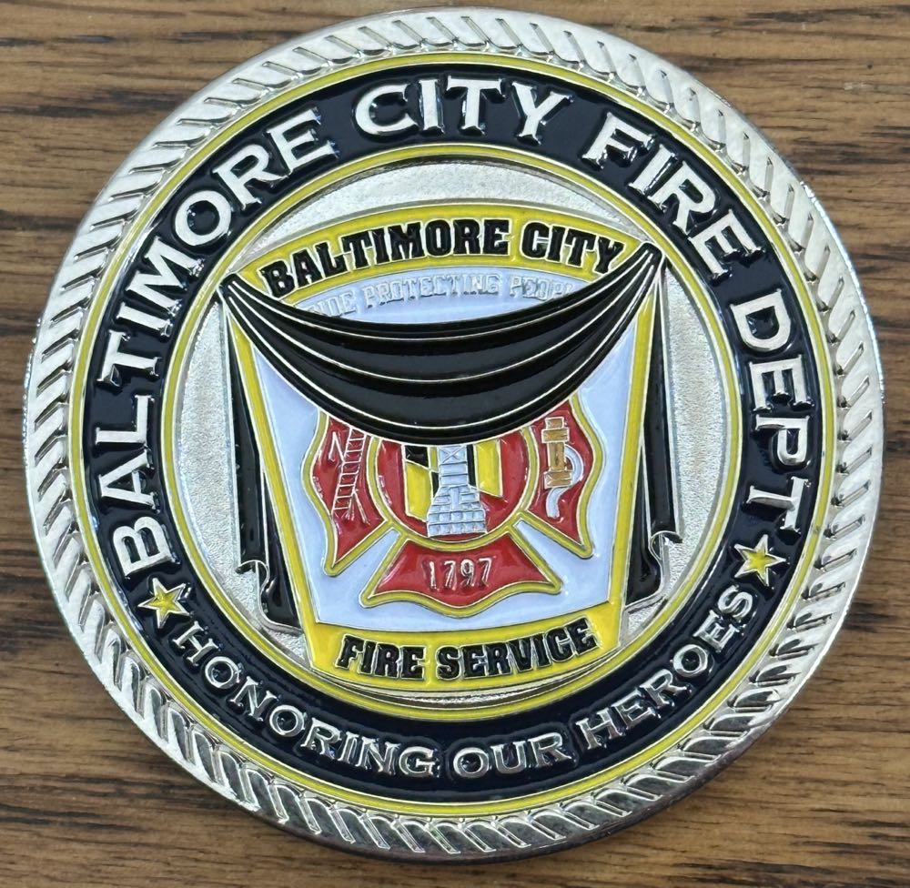Balto City LODD 2022  coin collectible - Main Image 2